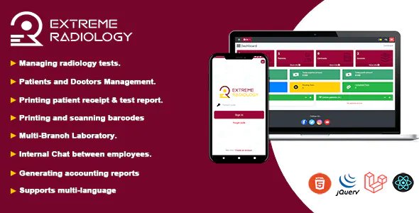 Extreme Radiology - Medical Radiology Center Management System
