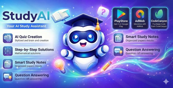 StudyAI — AI-Powered Study Companion Android App