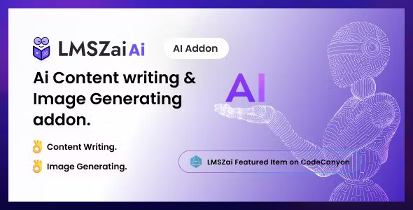 LMSzai AI - Ai Content writing & Image Generating addon
