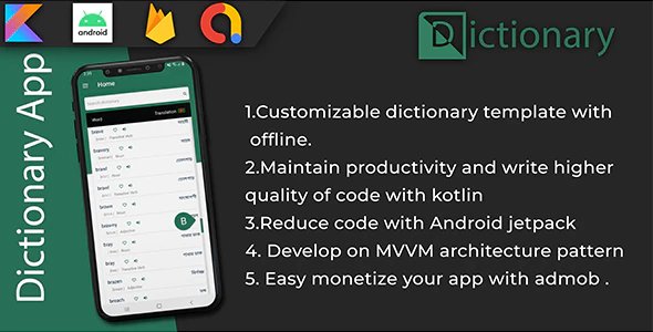 Custom offline - online Dictionary