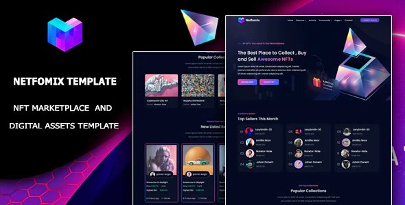 Netfomix - NFT Marketplace