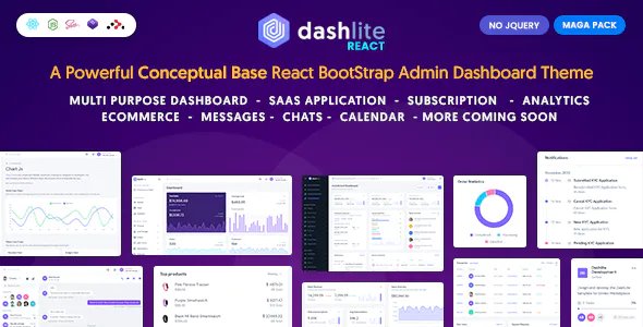 DashLite - React Admin Dashboard Template