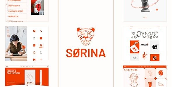 Sørina - Creative Portfolio WordPress Theme