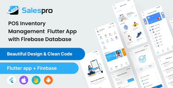 SalesPro - Flutter POS Inventory Management App With Firebase