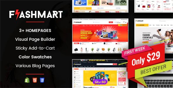 FlashMart - Responsive Multipurpose Sections Shopify Theme