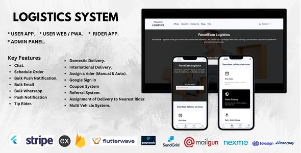 Olivette - Smart Logistics & Delivery Management System