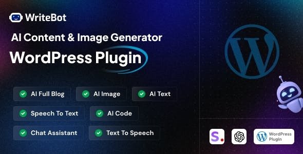 WriteBot - AL Content Generator WordPress Plugin