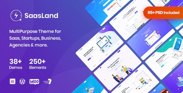 Saasland - Saas, Startup, Technology & IT Solutions WordPress Theme