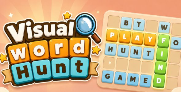 Visual Word Hunt | HTML5 Word Puzzle Game