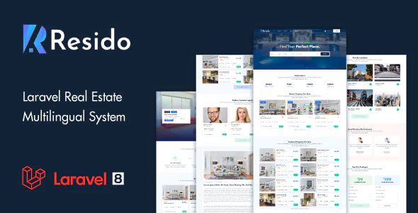 Resido - Laravel Real Estate Multilingual System