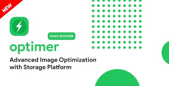 Optimer - Advanced Image Optimizer + Storage Platform - SAAS - PHP