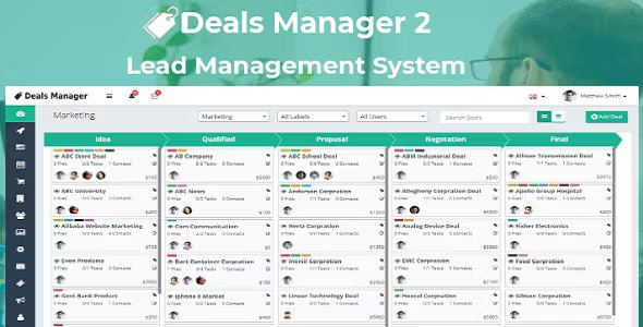 Deals Manager 2 CRM