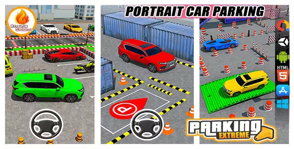Prado Car Parking Unity 3D Game