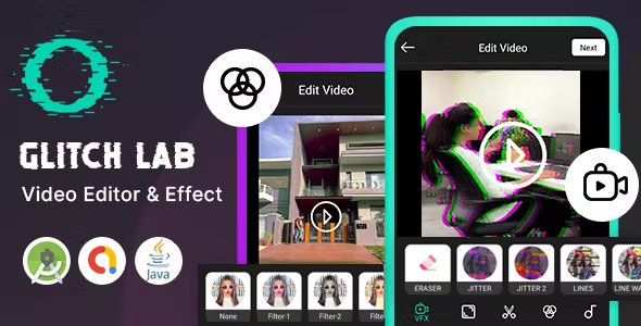 Glitch Lab - Video Editor & Effects with Admob Ads