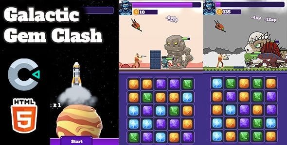 Match 3 Defense - HTML5 Game - C3P