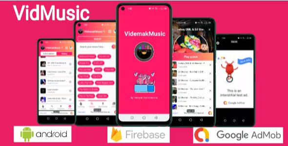 Videmak Music - Automatic Music Downloading and streaming Android application