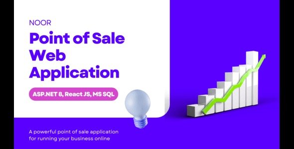 Noor - Point of Sale: Advanced POS with Inventory & Order Tracking - ASP.NET Core 8 & React JS