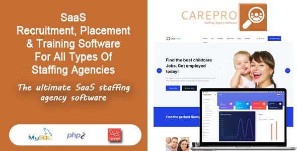 SaaS Staffing Agency Software - CarePro