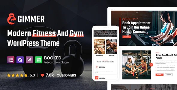 Gimmer - Fitness & Gym WordPress Theme