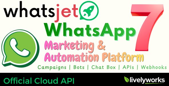 WhatsJet SaaS - A WhatsApp Marketing Platform with Bulk Sender