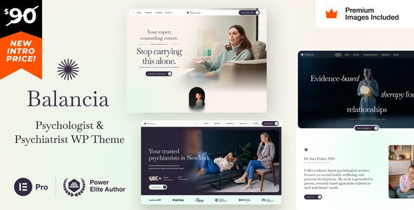 Balancia - Psychology Counseling & Psychiatrist WordPress Theme