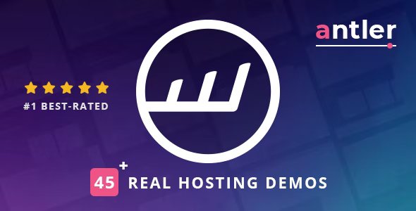 Antler - Hosting Provider & WHMCS Template
